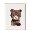 Load image into Gallery viewer, Baby Bear nursery art 
