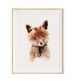 Load image into Gallery viewer, Baby Fox nursery art
