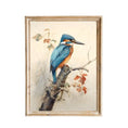 Load image into Gallery viewer, Blue Woodpecker nursery art
