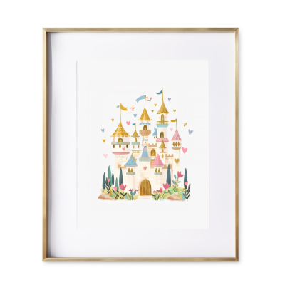 castle in the cloud nursery art