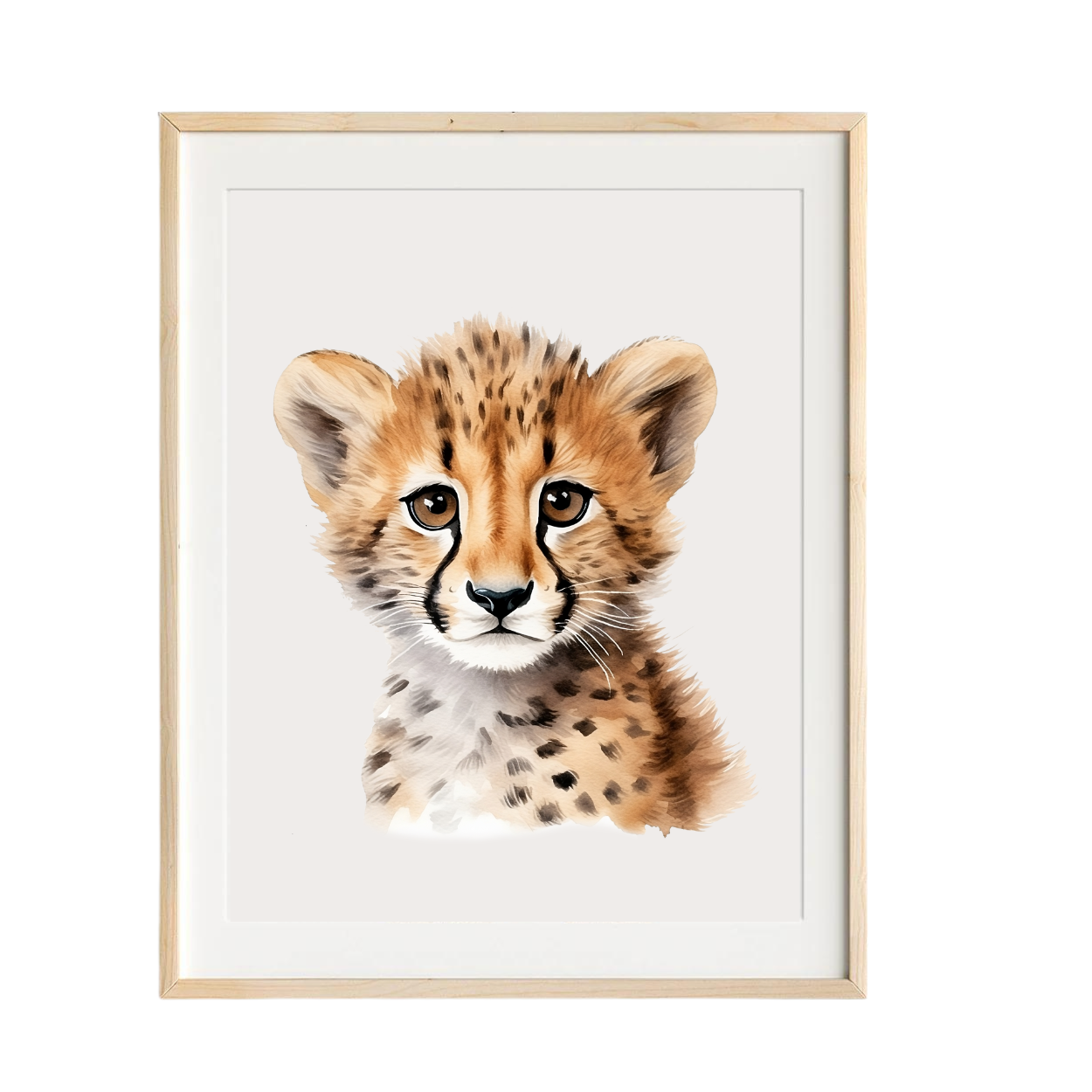 Cheetah Cub nursery art