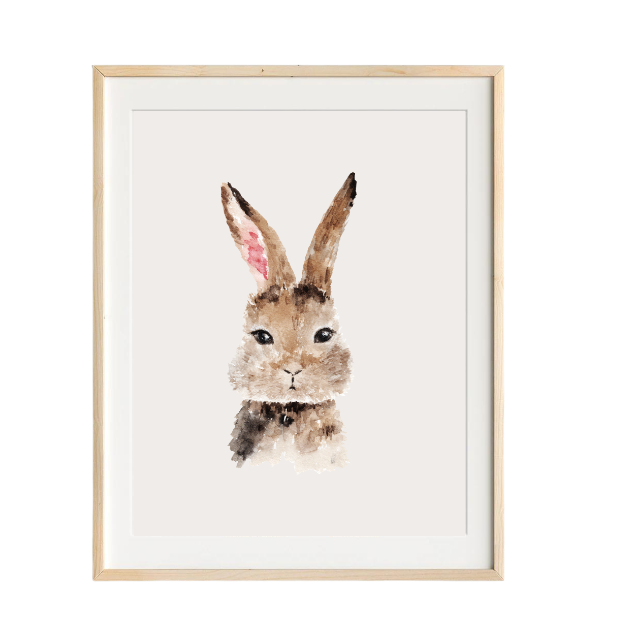 bunny nursery art