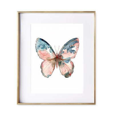 whimsical butterfly nursery art