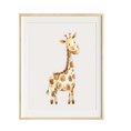 Load image into Gallery viewer, giraffe nursery art
