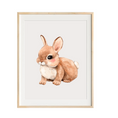 Load image into Gallery viewer, rabbit nursery art
