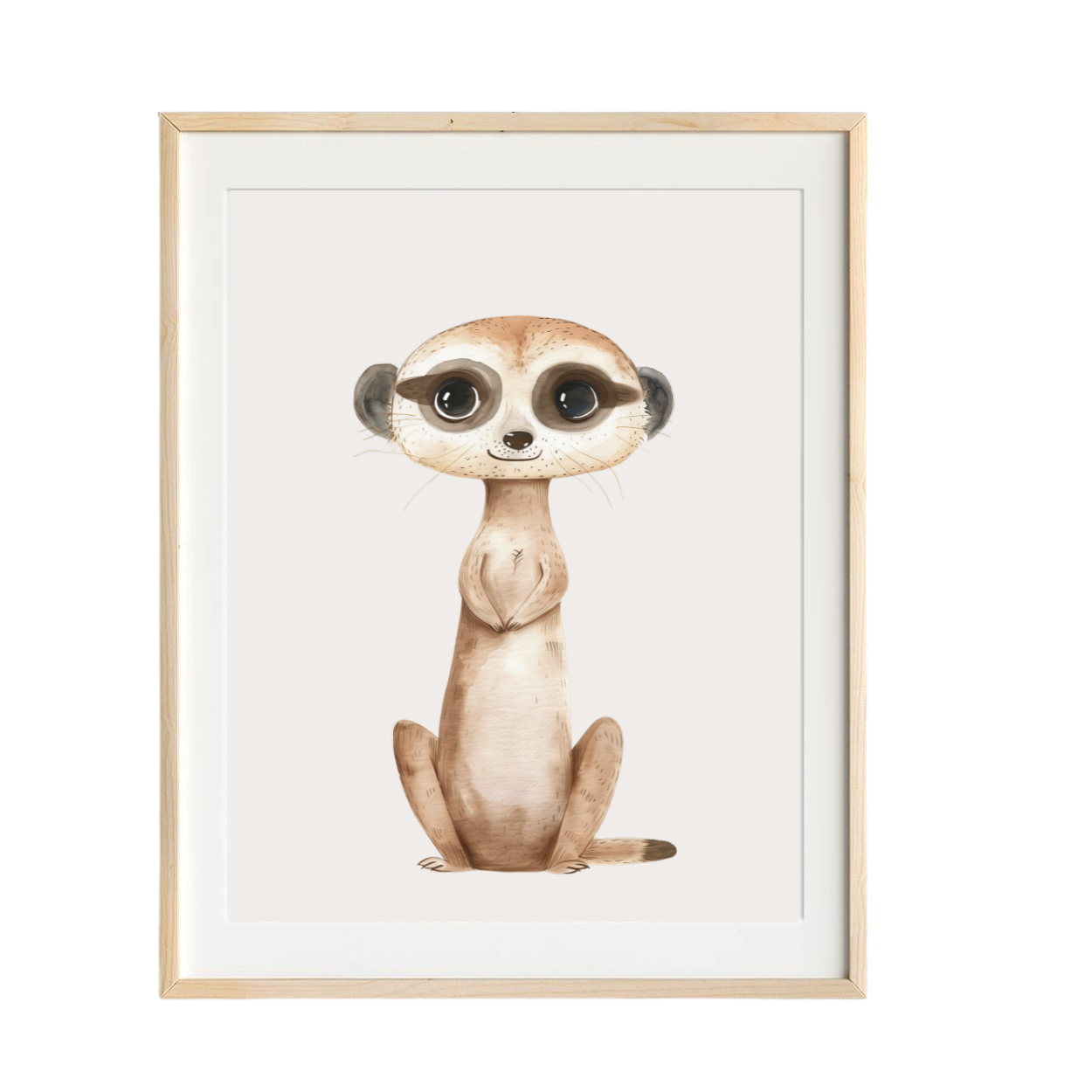 meerkat nursery art