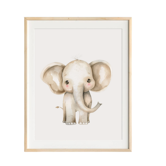 baby elephant print 