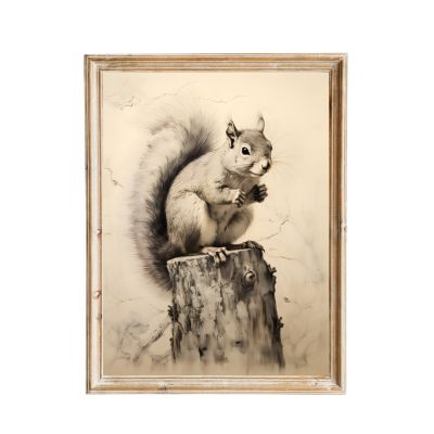 Squirrel nursery art