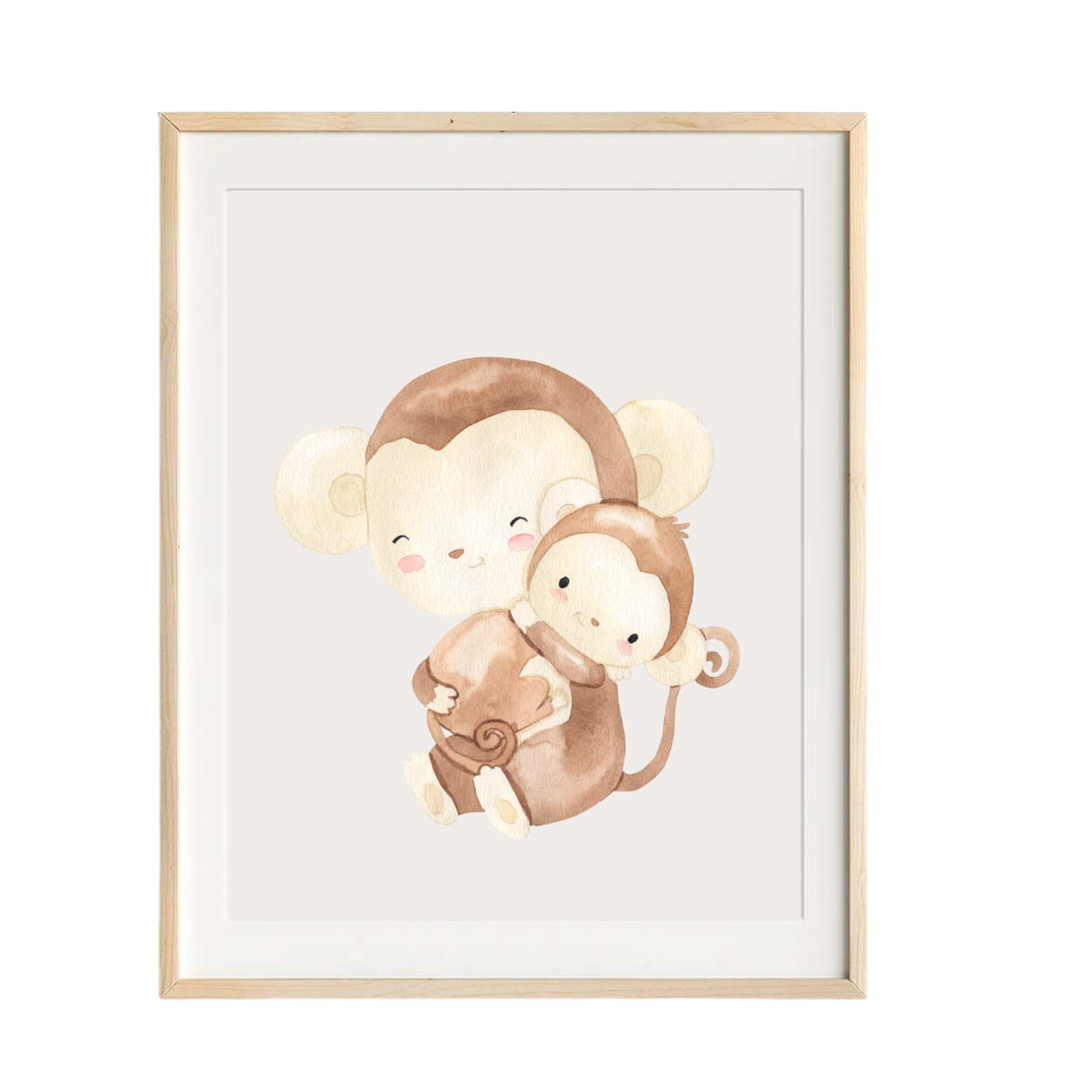 monkey nursery art