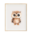 Load image into Gallery viewer, owl nursery art
