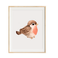 Load image into Gallery viewer, delicate little bird nursery art
