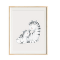 Load image into Gallery viewer, zebra nursery art
