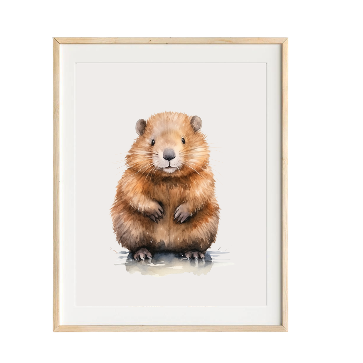 beaver rursery art