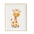 Load image into Gallery viewer, giraffe nursery art
