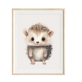 Load image into Gallery viewer, porcupine nursery art
