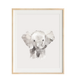 Load image into Gallery viewer, elephant nursery art
