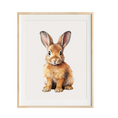 Load image into Gallery viewer, bunny nursery art
