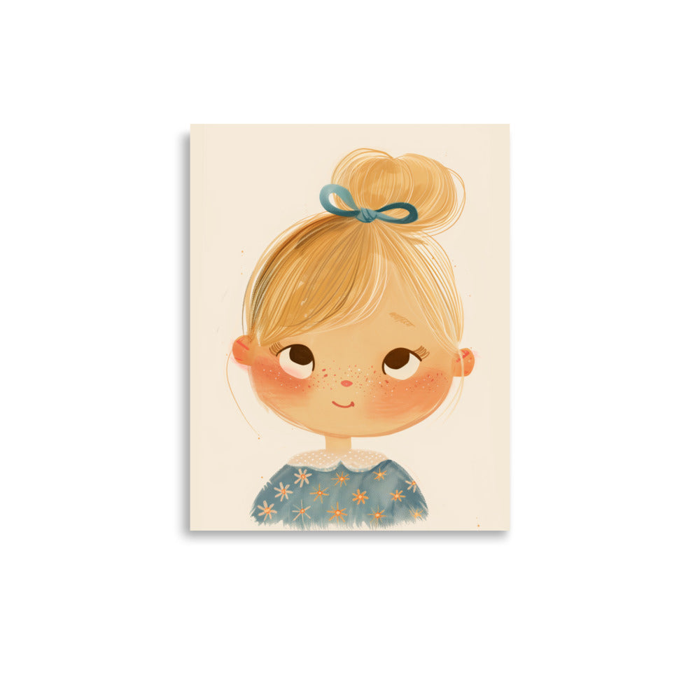 little girl, her large, sparkling eyes brimming with stories yet to be told, and oh, those rosy cheeks! NURSERY DECOR