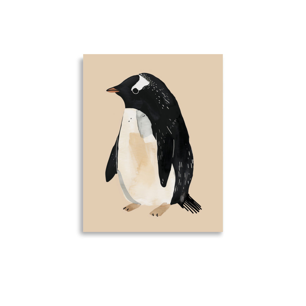 penguin baby room nursery art