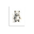 Load image into Gallery viewer, bear-themed nursery art print wall art
