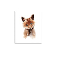 Load image into Gallery viewer, Baby Fox nursery wall art
