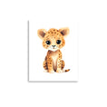 Load image into Gallery viewer, Baby Leopard nursery wall art
