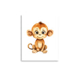 Load image into Gallery viewer, Baby Monkey nursery wall art
