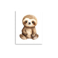 Load image into Gallery viewer, Baby Sloth nursery wall art
