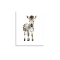 Load image into Gallery viewer, Baby Zebra nursery wall art
