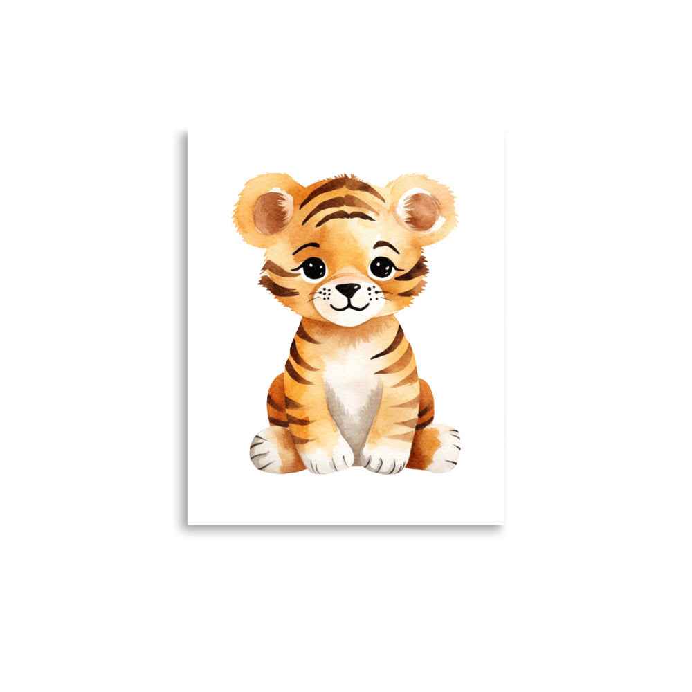 Baby Tiger nursery wall art