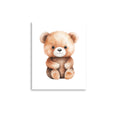 Load image into Gallery viewer, Bear Cub nursery wall art
