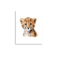 Load image into Gallery viewer, Cheetah Cub wall art
