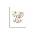 Load image into Gallery viewer, baby elephant nursery wall art
