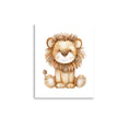 Load image into Gallery viewer, lion cub baby room art
