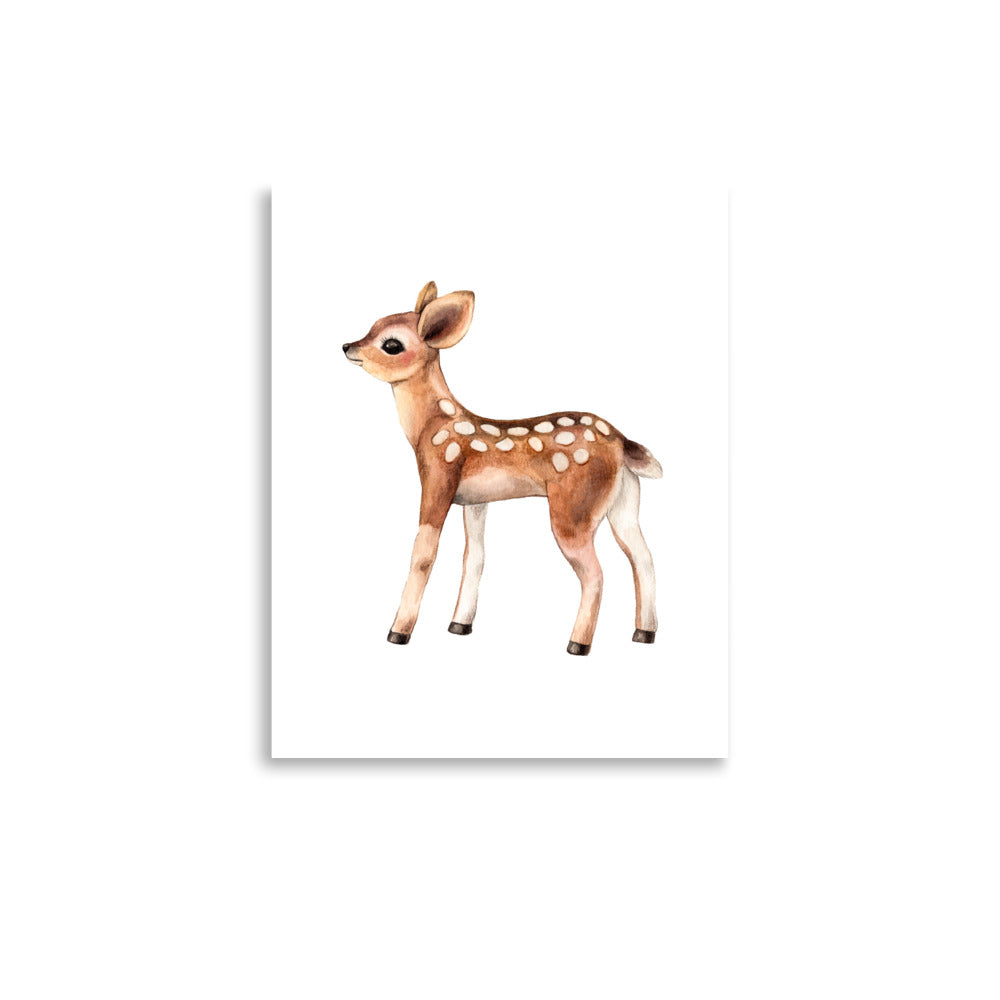 baby deer baby room art