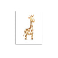 Load image into Gallery viewer, giraffe nursery wall art
