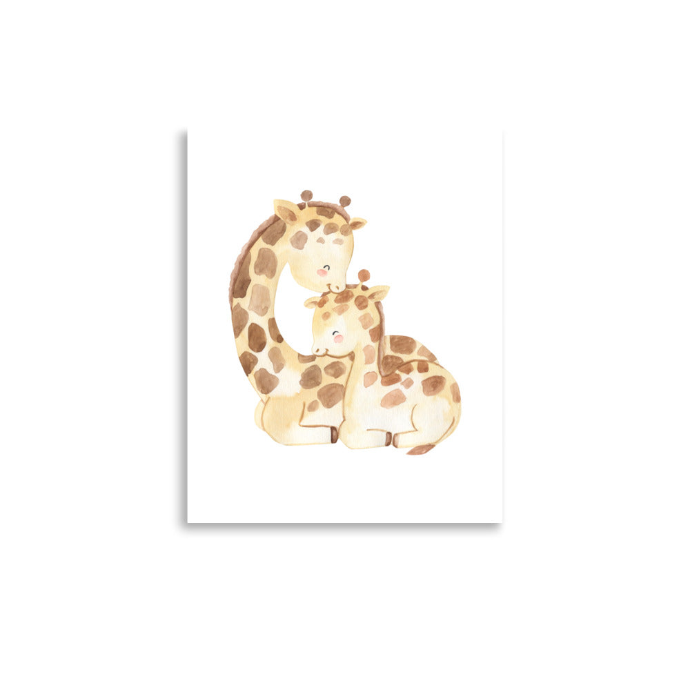 giraffe wall art