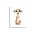 Load image into Gallery viewer, meerkat baby room art
