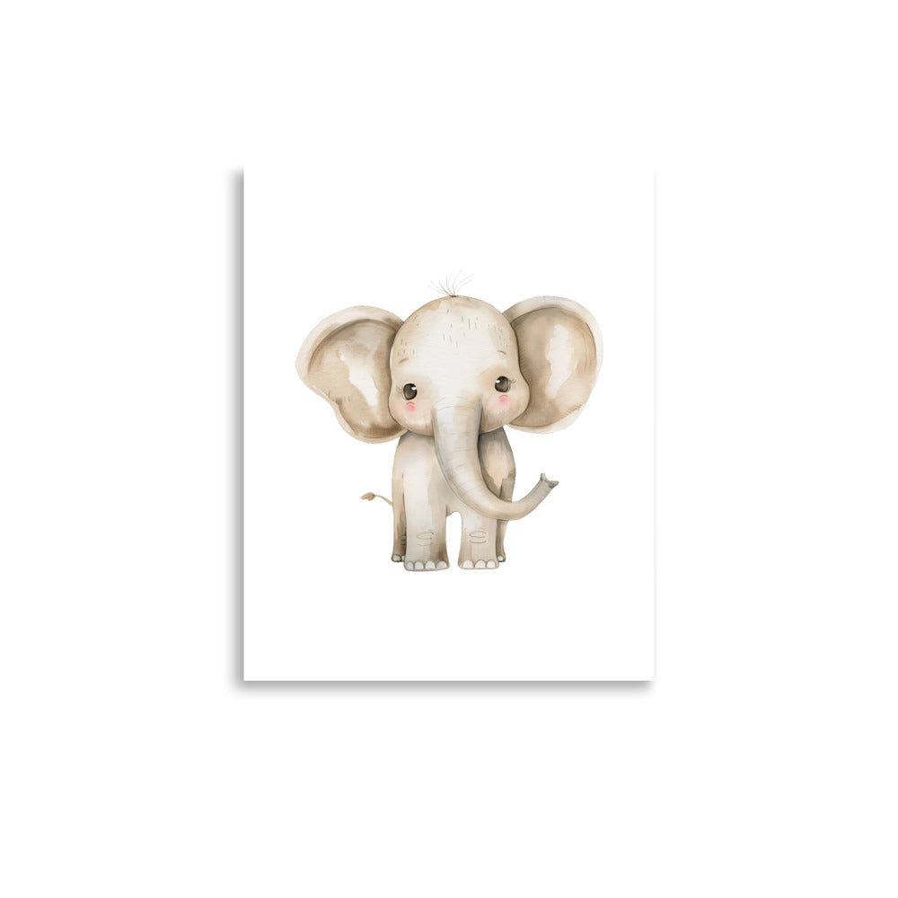 baby elephant wall art