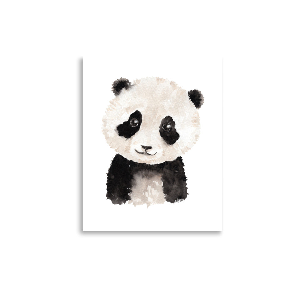 panda nursery art print