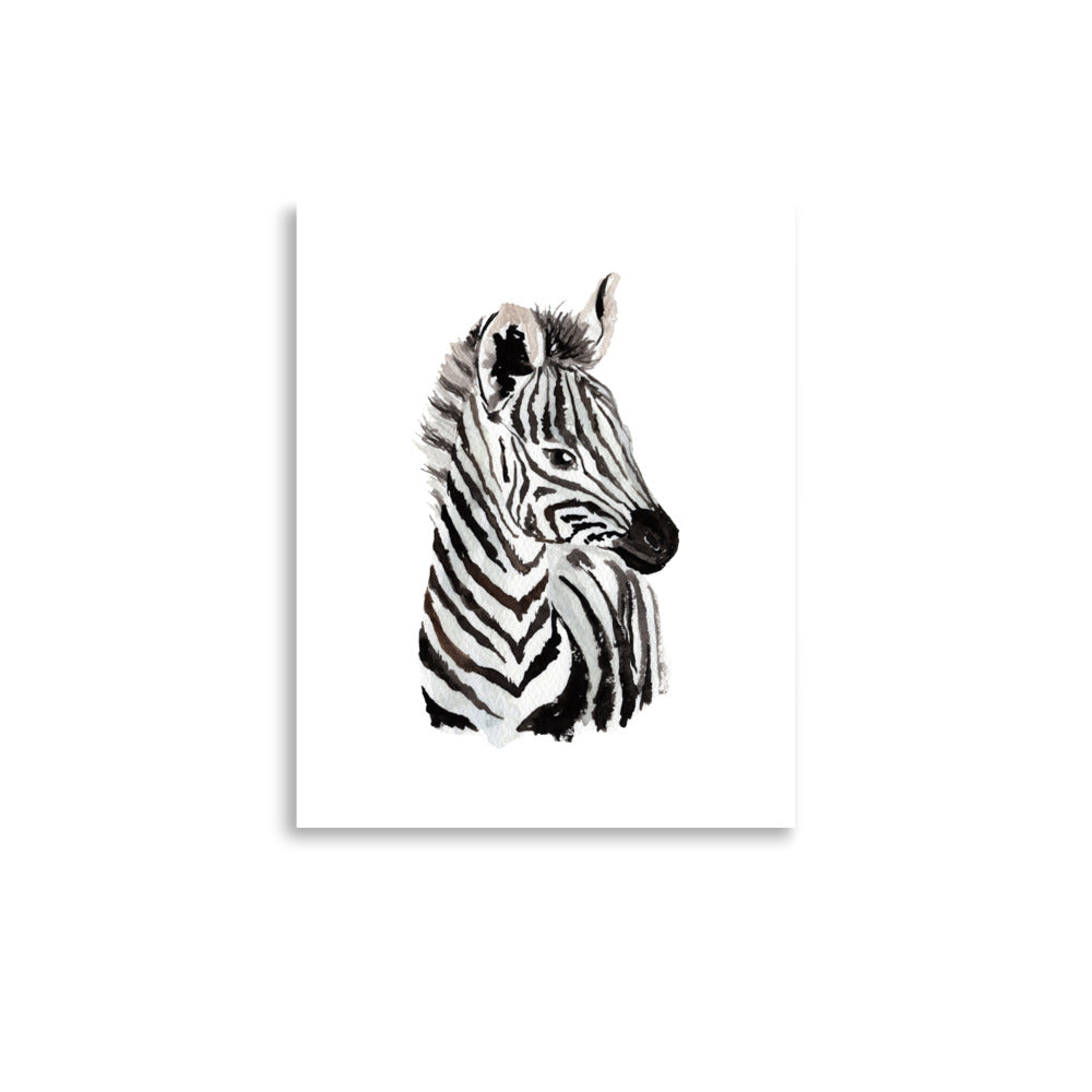 zebra wall art