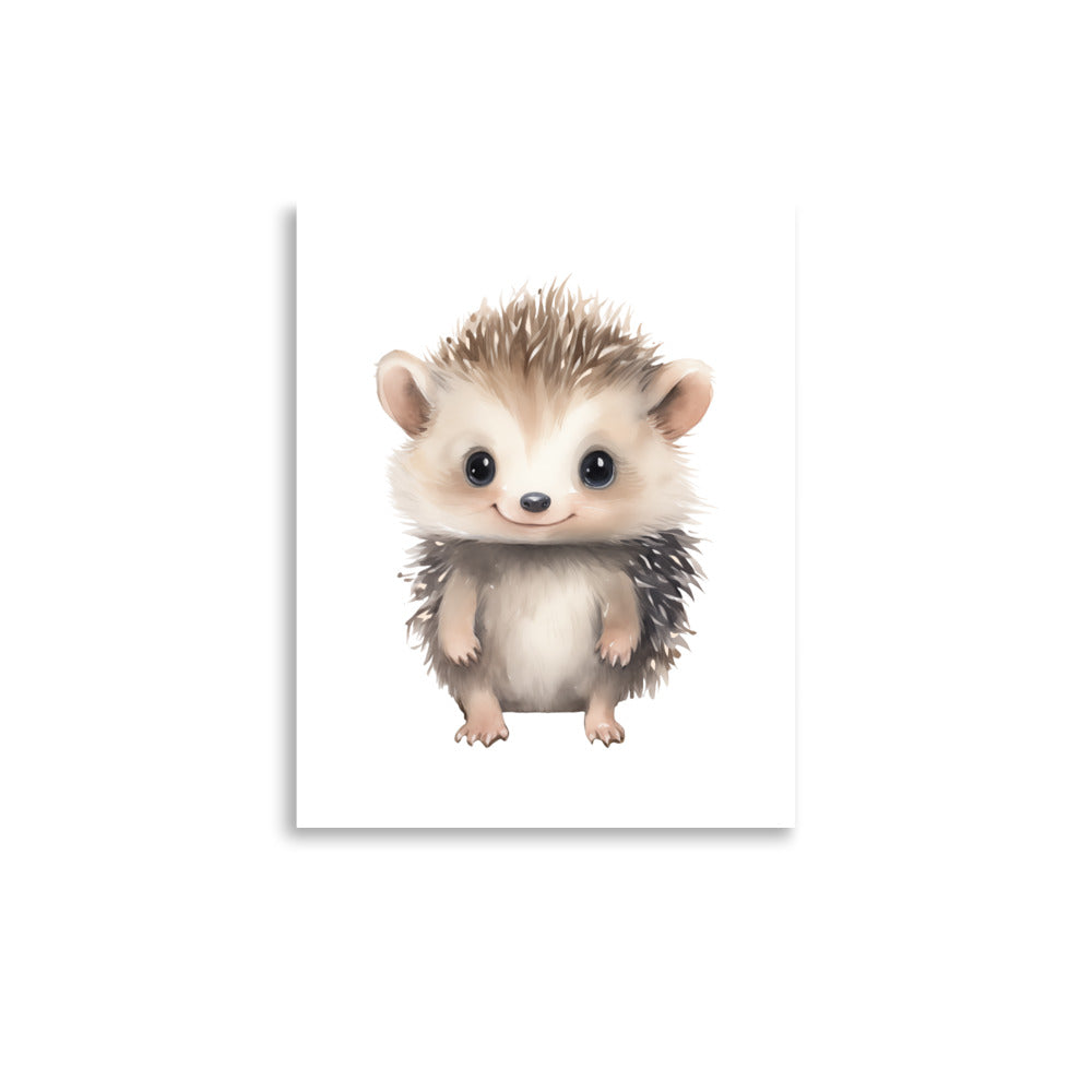 porcupine wall art