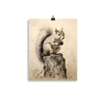 Load image into Gallery viewer, Squirrel nursery wall art
