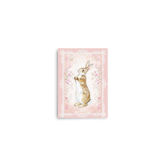 bunny vintage-inspired baby room nursery art