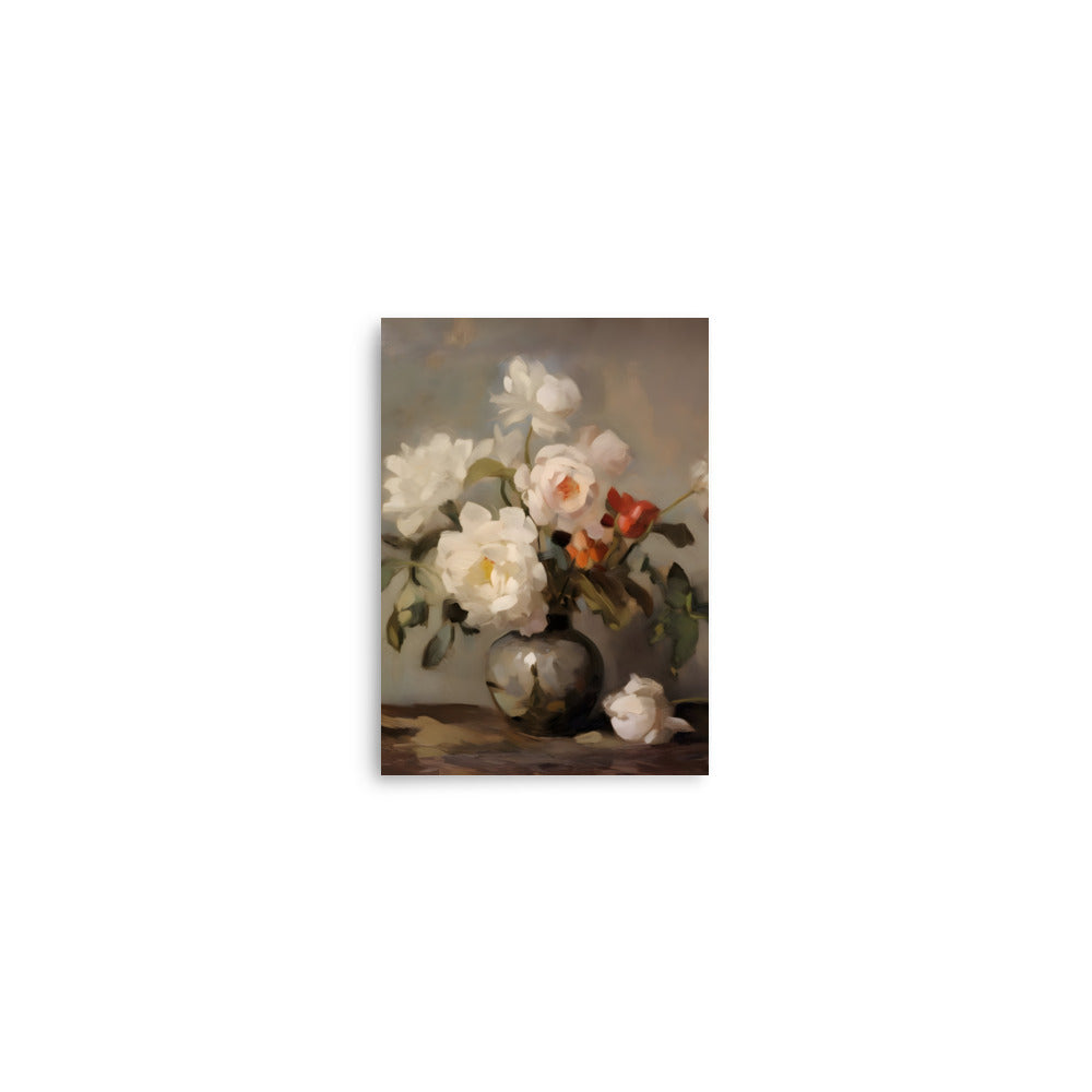 flowers vintage-inspired nursery art print