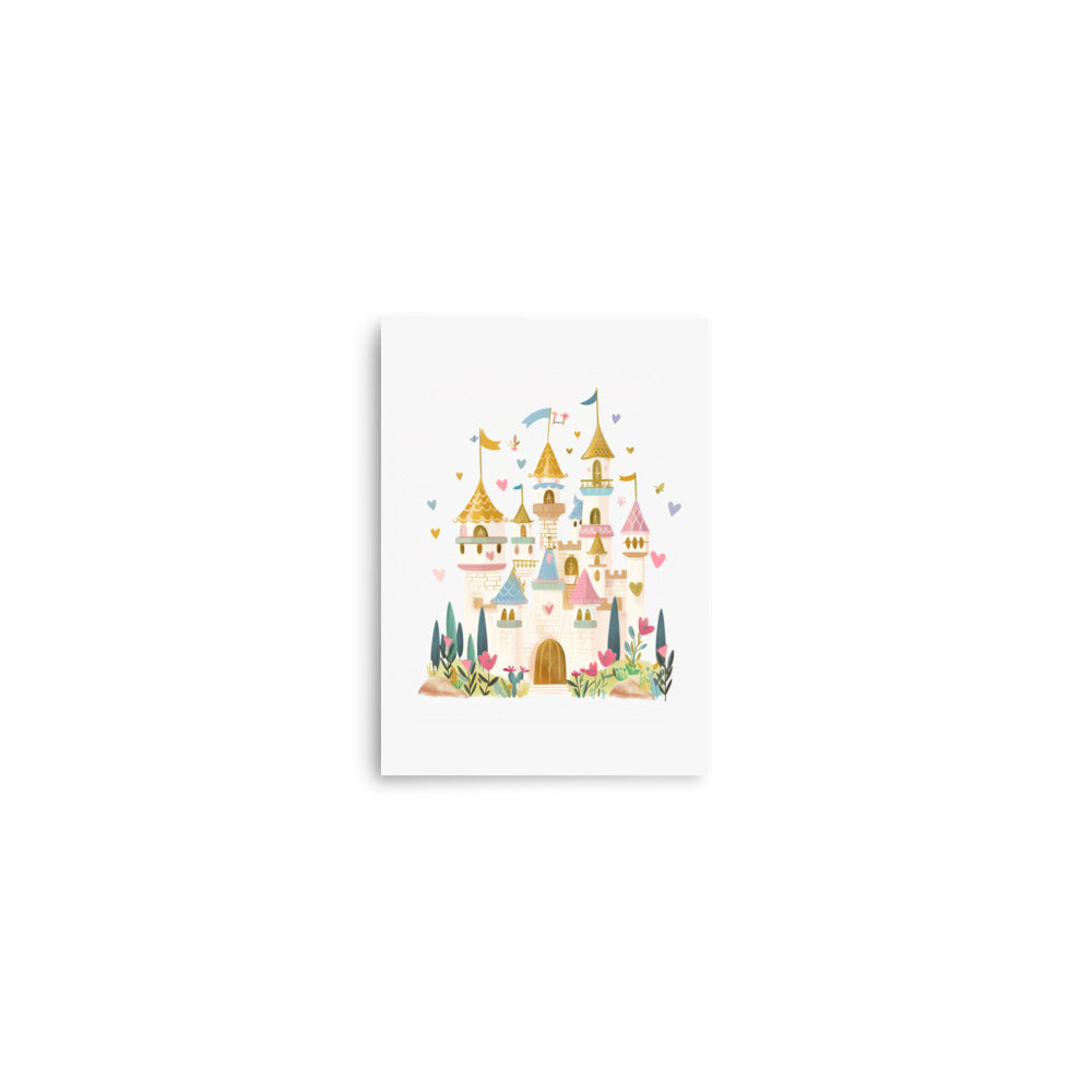 castle in the cloud nursery art baby room art