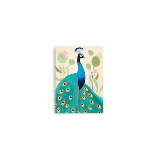 peacock GIRLS NURSERY ART wall art