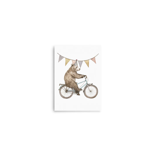 Bear-ly Pedaling