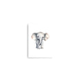 Load image into Gallery viewer, Baby Elephant baby animals art print
