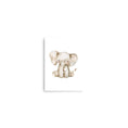 Load image into Gallery viewer, baby elephant baby animals art print
